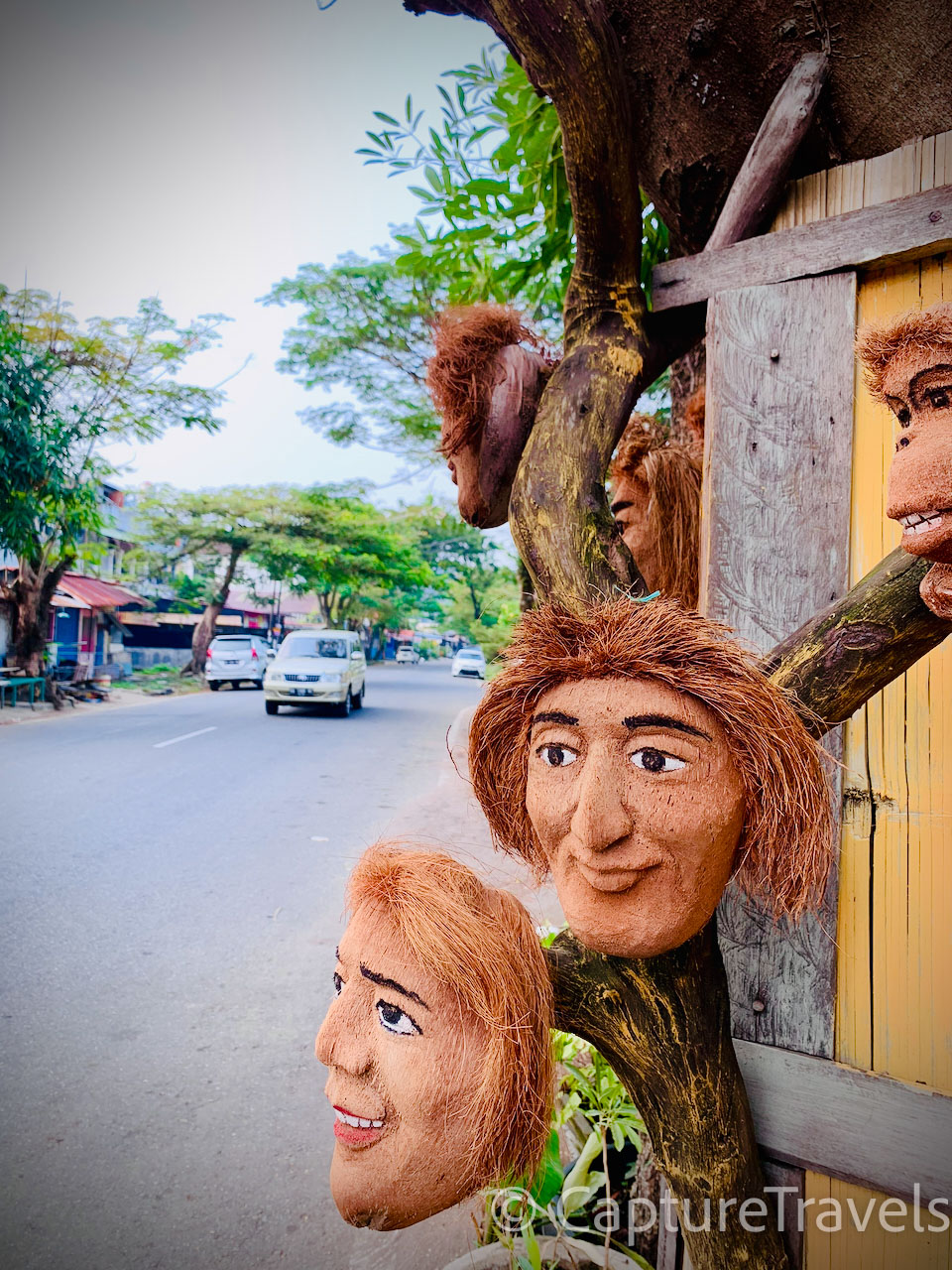 Faces from Coconuts — Padang