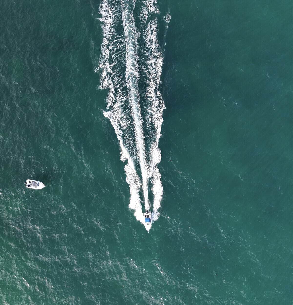 The Brief Lines Boats Leave Behind